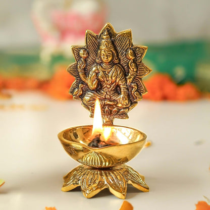Brass Lakshmi Diya