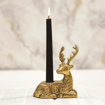 Deer Candle Holder, Gift, Birthday Gift, Housewarming gift, Gift Under 1000, Christmas Gift, Christmas decor, christmas deer figurines, christmas deer decorations