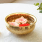 Metal Urli, Metal urli bowl, Floating flower urli, Traditional urli bowl