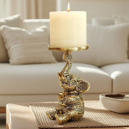 Baby Elephant Candle Holder