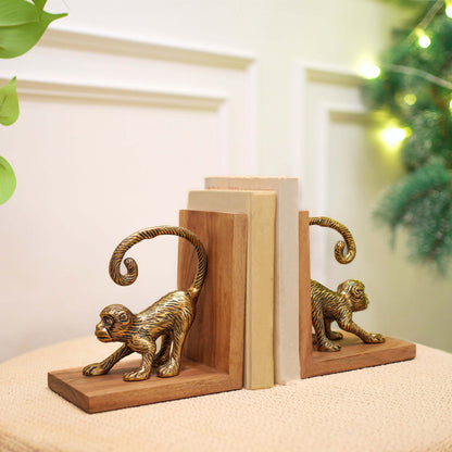 Monkey Bookends Set