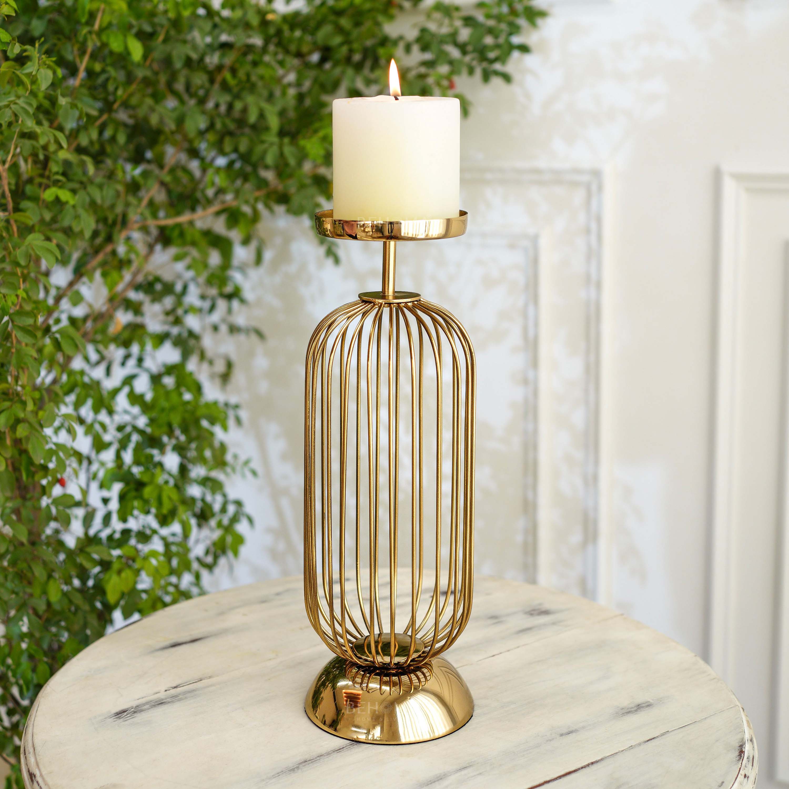 Cage Candle Holder, Large