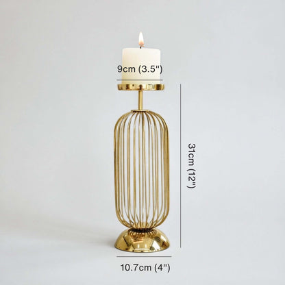 Large Cage Candle Holder