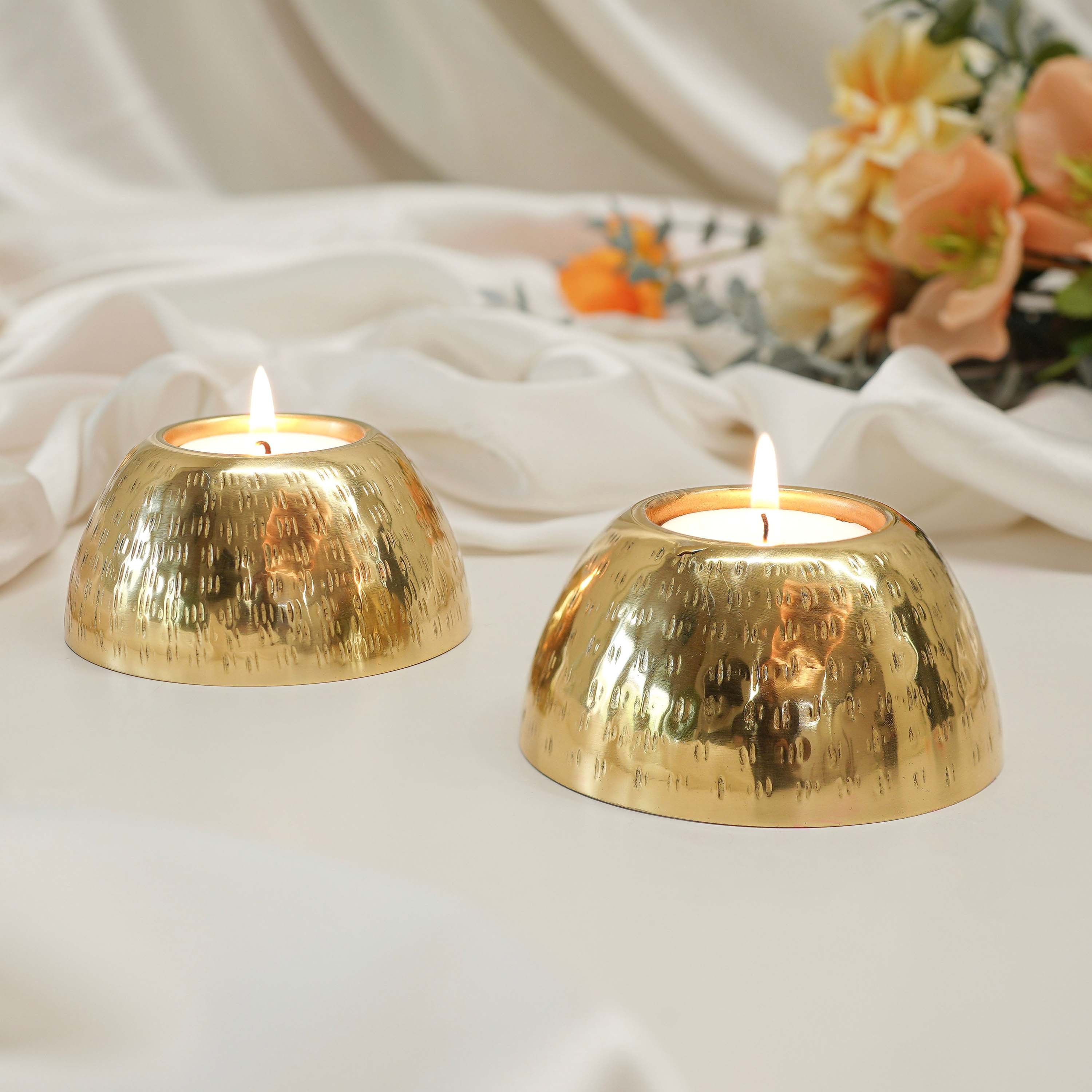 Pebble Bowl Tealight Holder, Set