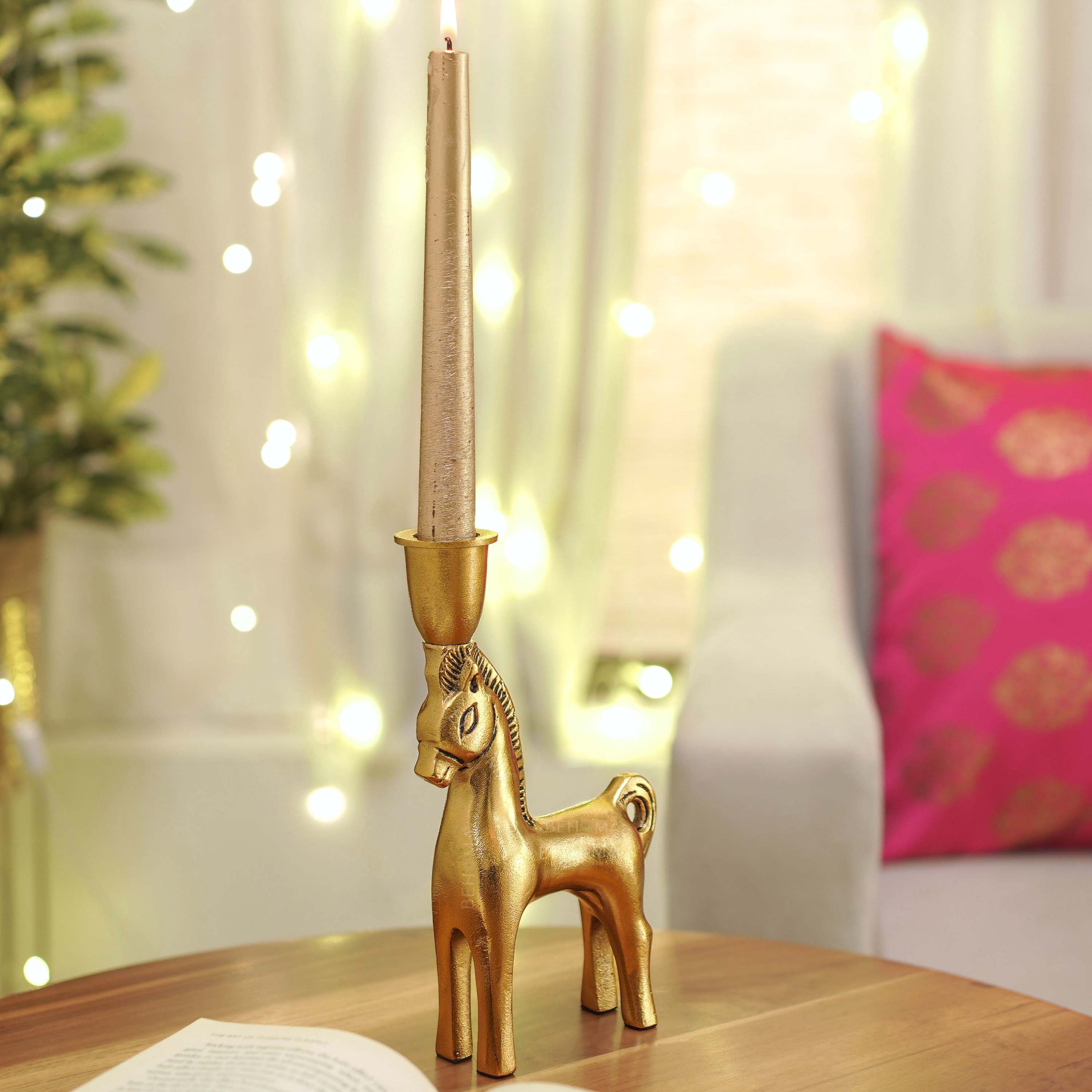 Horse Candle Holder, Gift, Birthday Gift, Housewarming gift, Gift Under 1000, Christmas Gift, Christmas decor 
