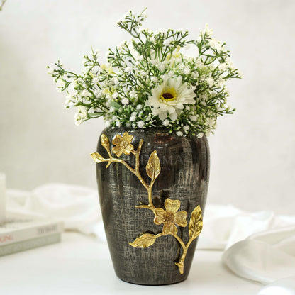 Stainless Steel Black Vase