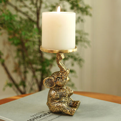 Baby Elephant Candle Holder