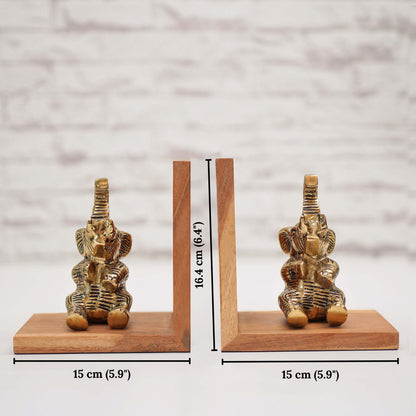 Elephant Bookends Set