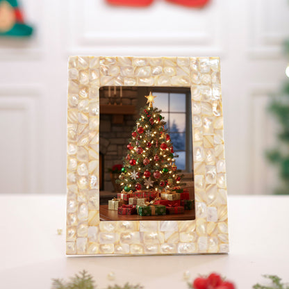 Elegant Pearl Photo Frame - 4x6