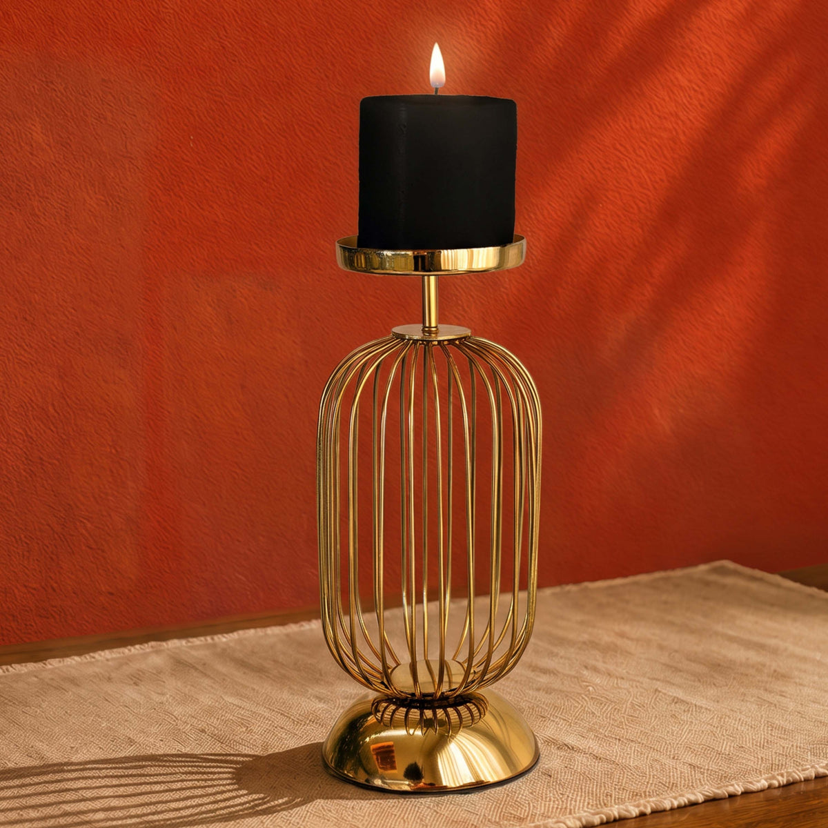 Small Cage Candle Holder