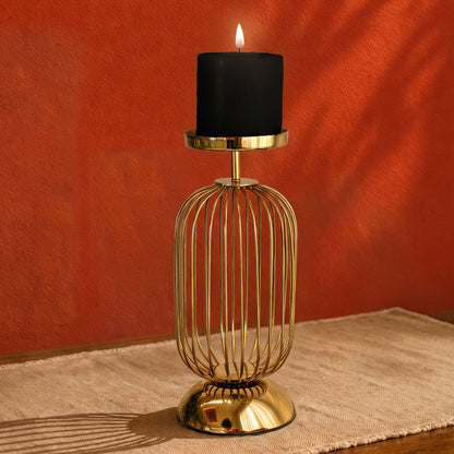 Small Cage Candle Holder