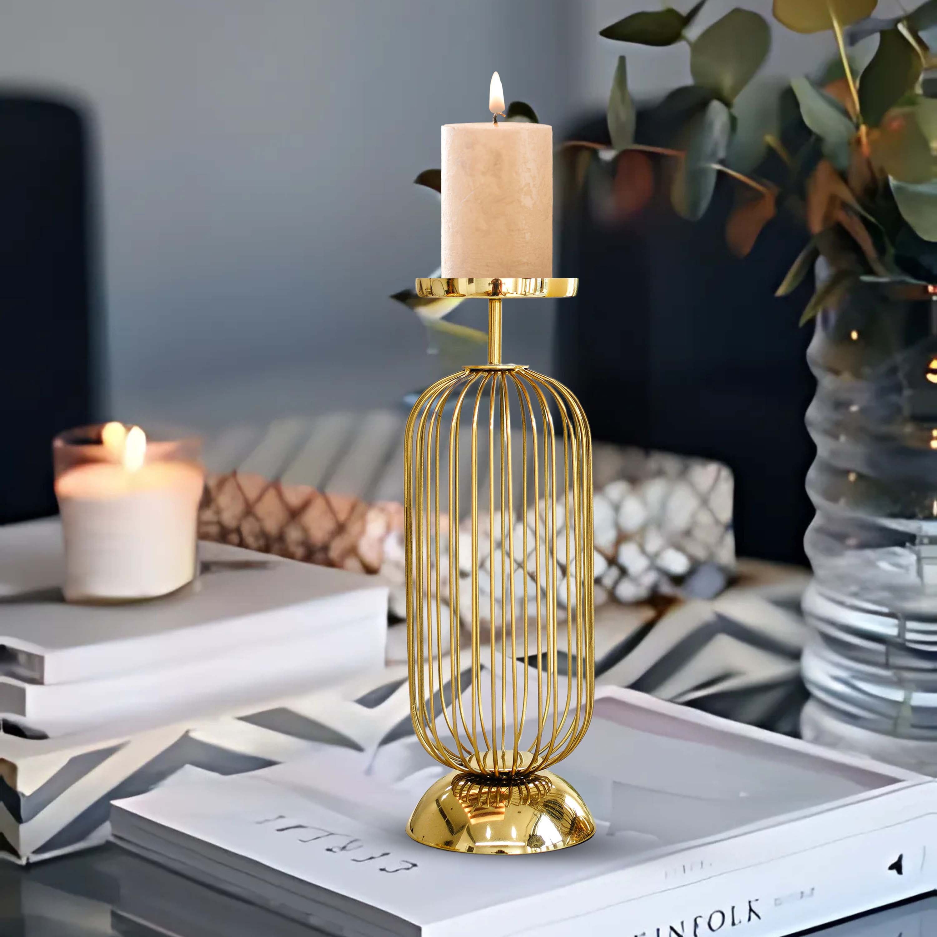 Cage Candle Holder, Large