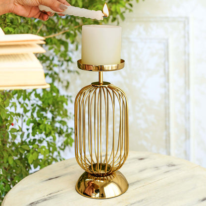 Small Cage Candle Holder