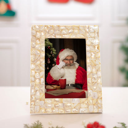 Elegant Pearl Photo Frame - 5x7
