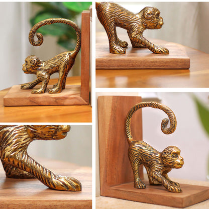 Monkey Bookends Set