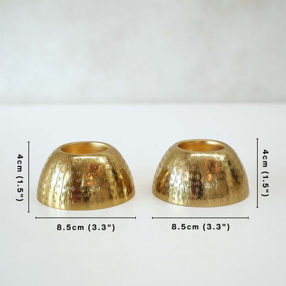 Pebble Bowl Tealight Holder, Set