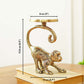 Metal Monkey Candle Holder