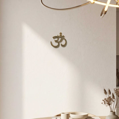 Brass Om Wall Hanging