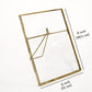 Floating frame, glass photo frame, gifts for her, anniversary gifts, gifts for mom