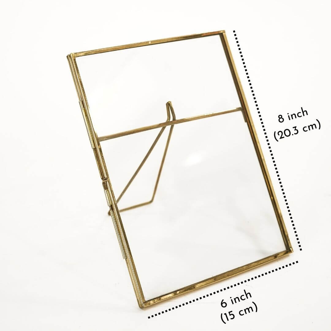 Floating frame, glass photo frame, gifts for her, anniversary gifts, gifts for mom