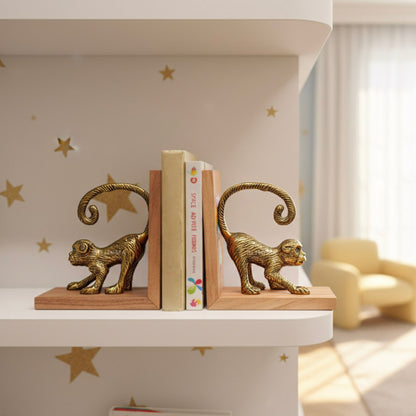 Monkey bookends set