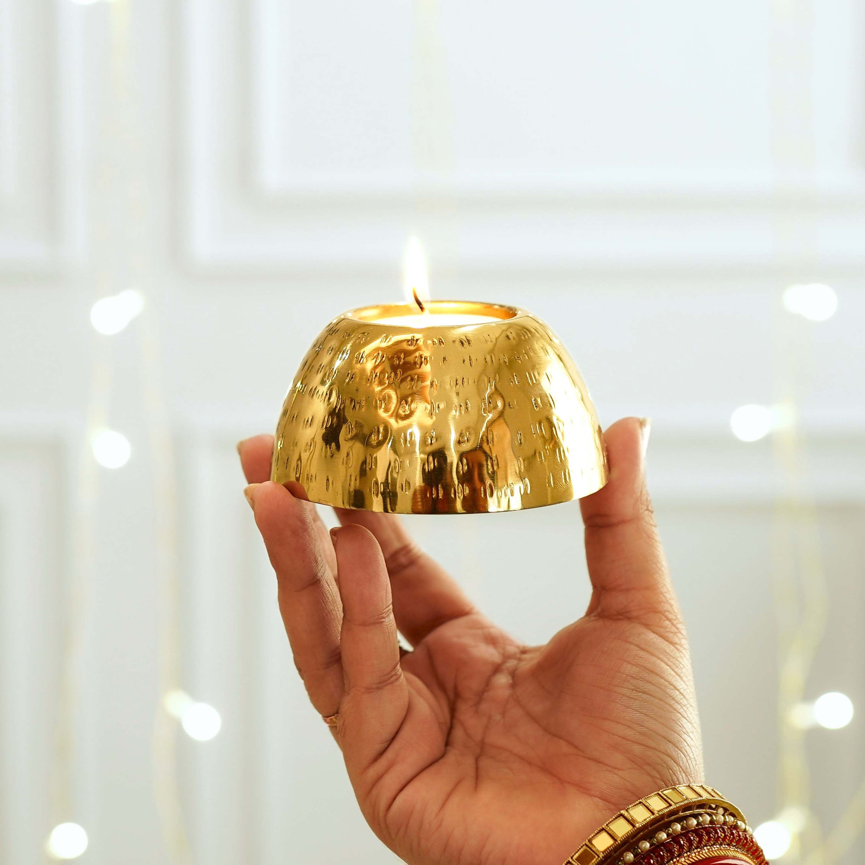 Pebble Bowl Tealight Holder, Set
