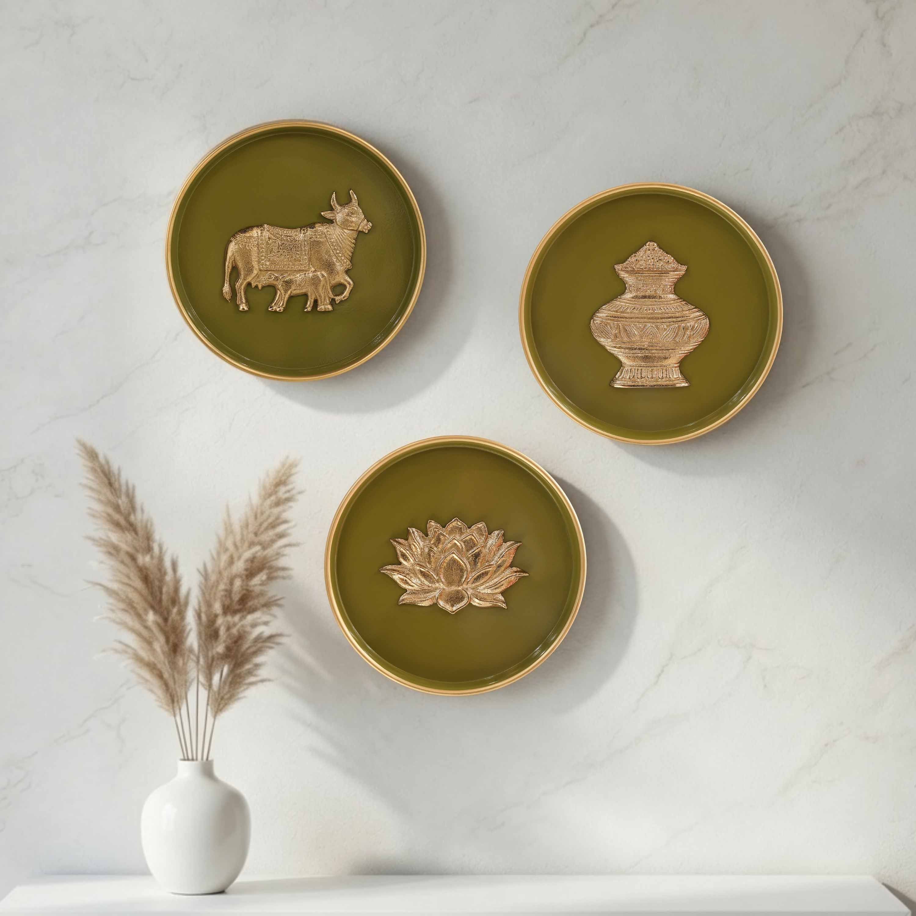 Wall Plate Set of 3