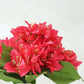 Combo of Ribbed Metal Vase and Bougainvillea
