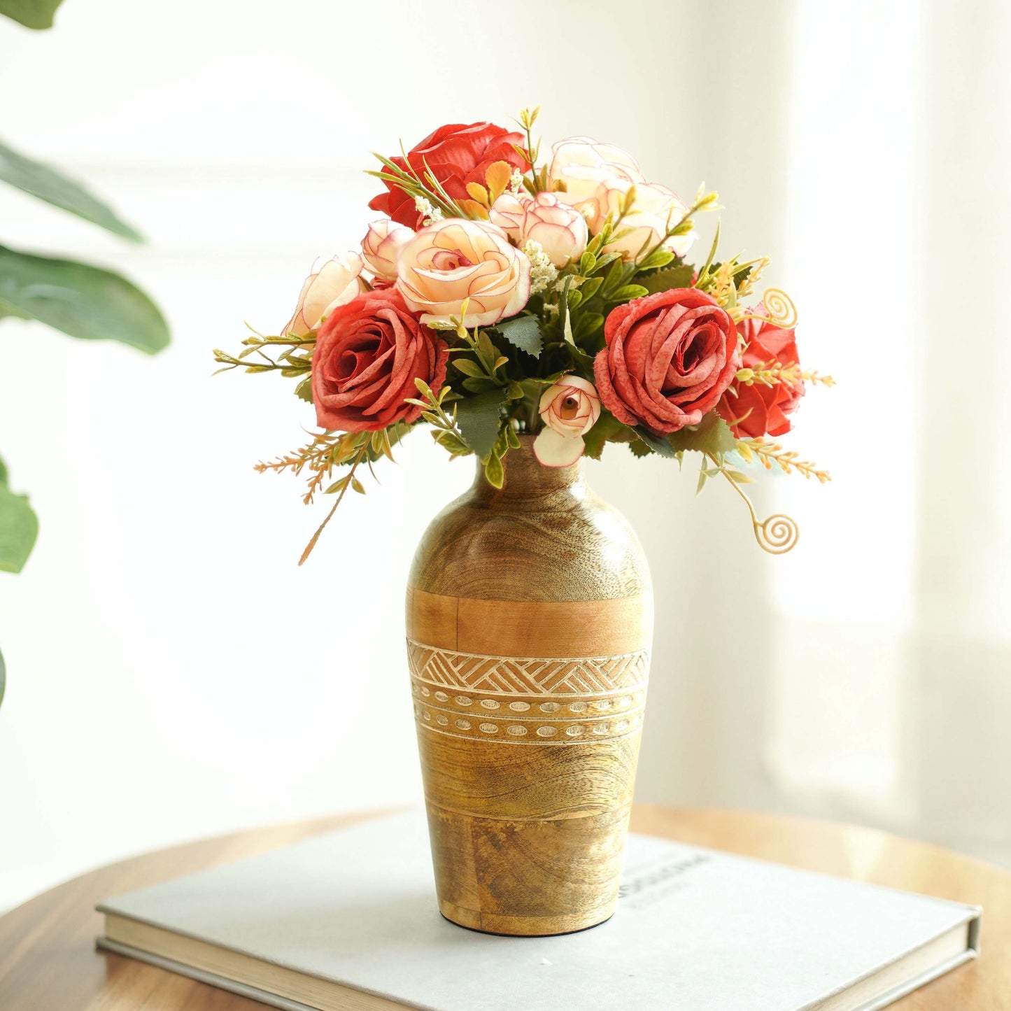 Mango Wood Bud Vase
