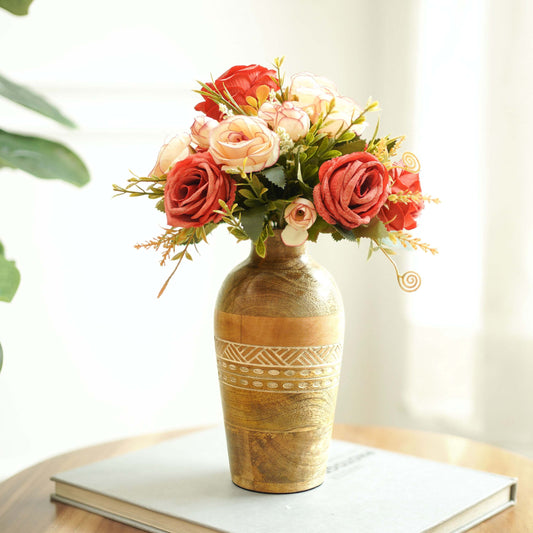Mango Wood Bud Vase