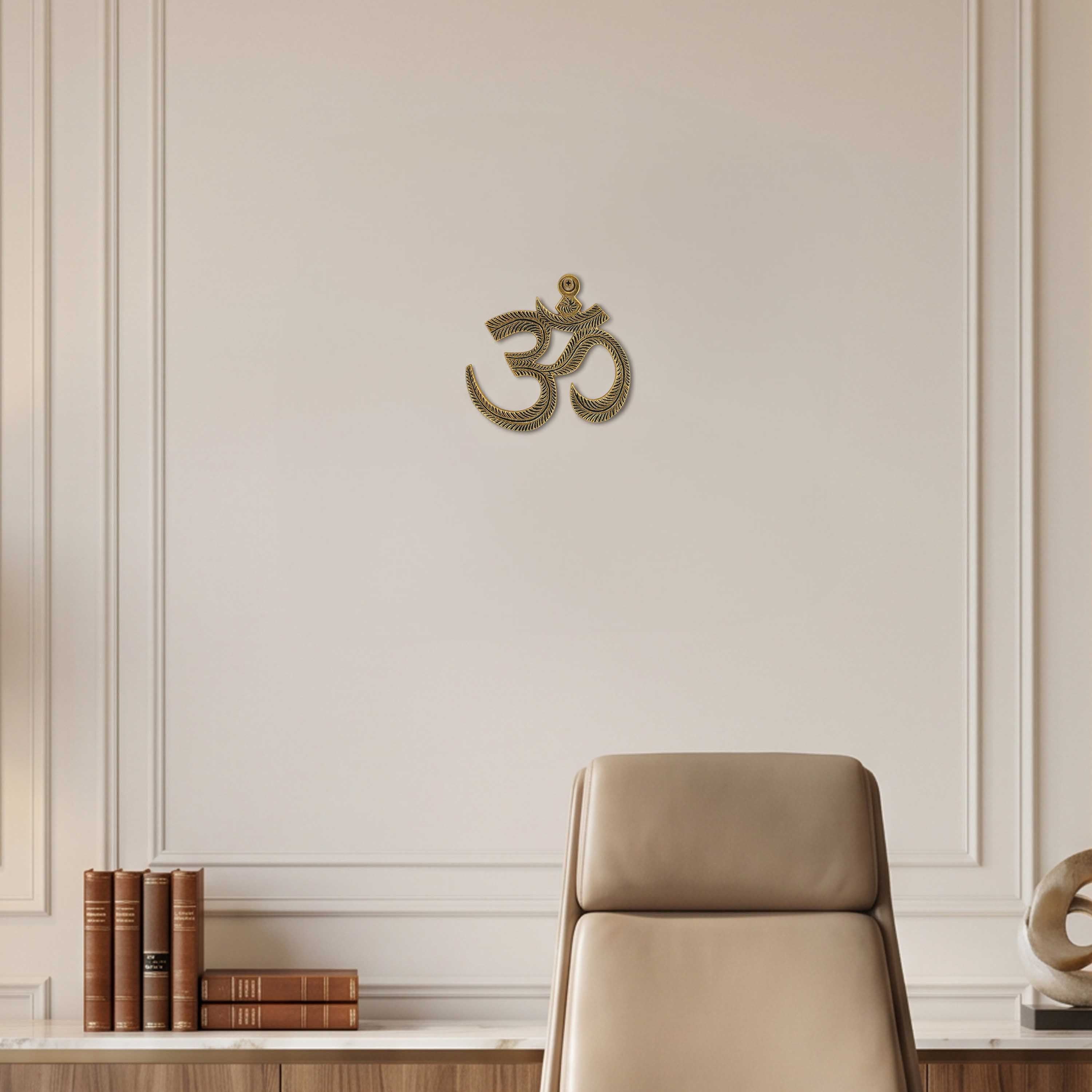 Brass Om Wall Hanging