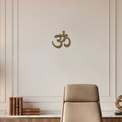 Brass Om Wall Hanging