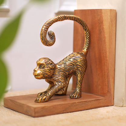 Monkey bookends set