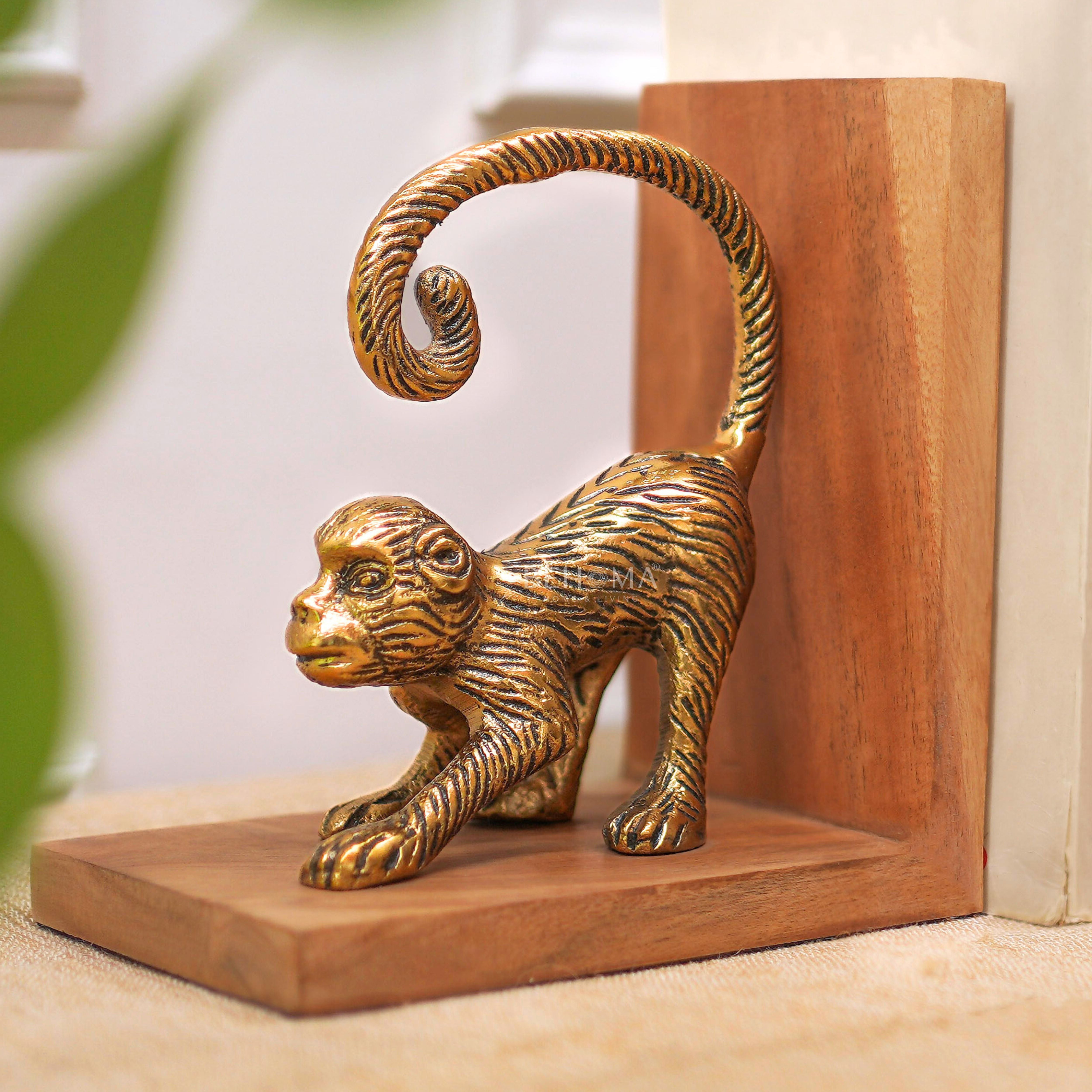 Monkey bookends set