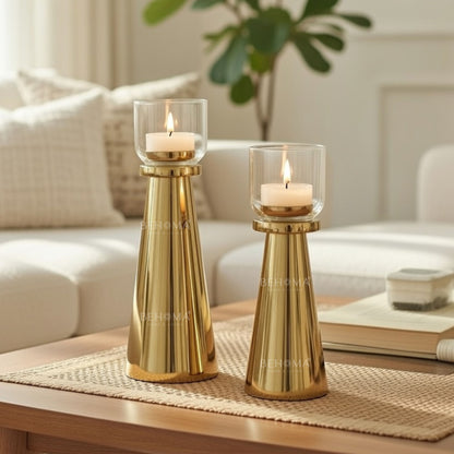 Metal T-light Holder, Set