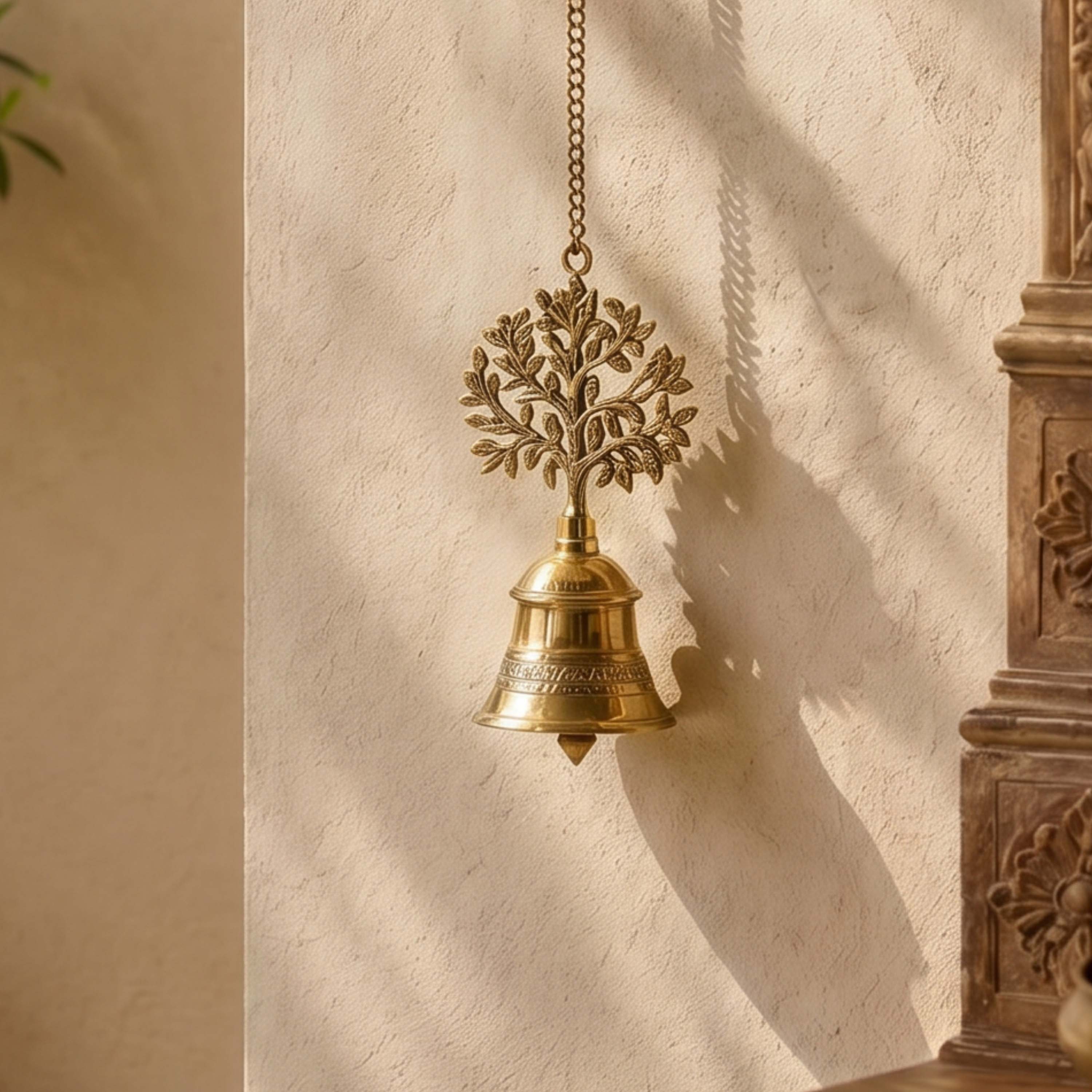 Pure Brass Kalpvriksha Hanging Bell