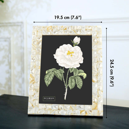 Elegant Pearl Photo Frame - 6x8