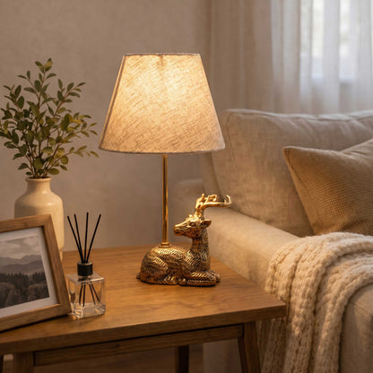 Deer Figurine Table Lamp