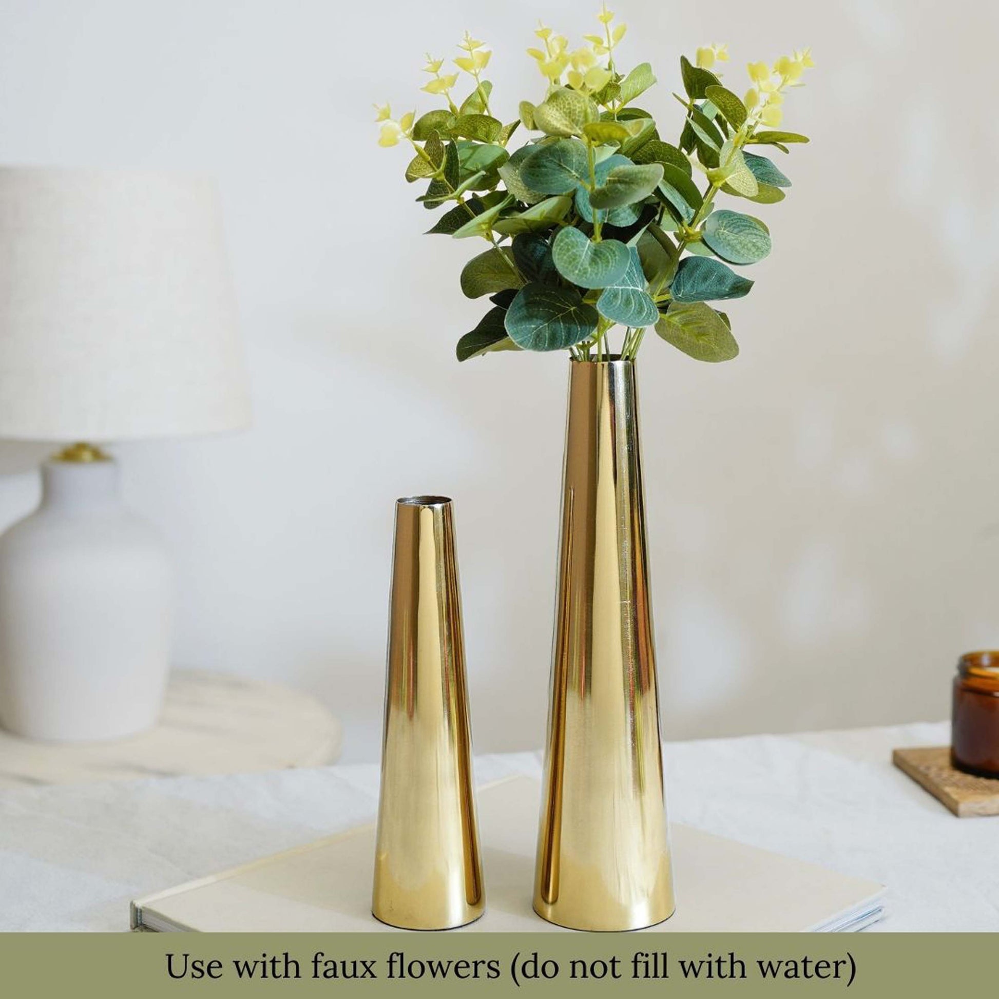 Metal Vase Set For Birthday Gift 
