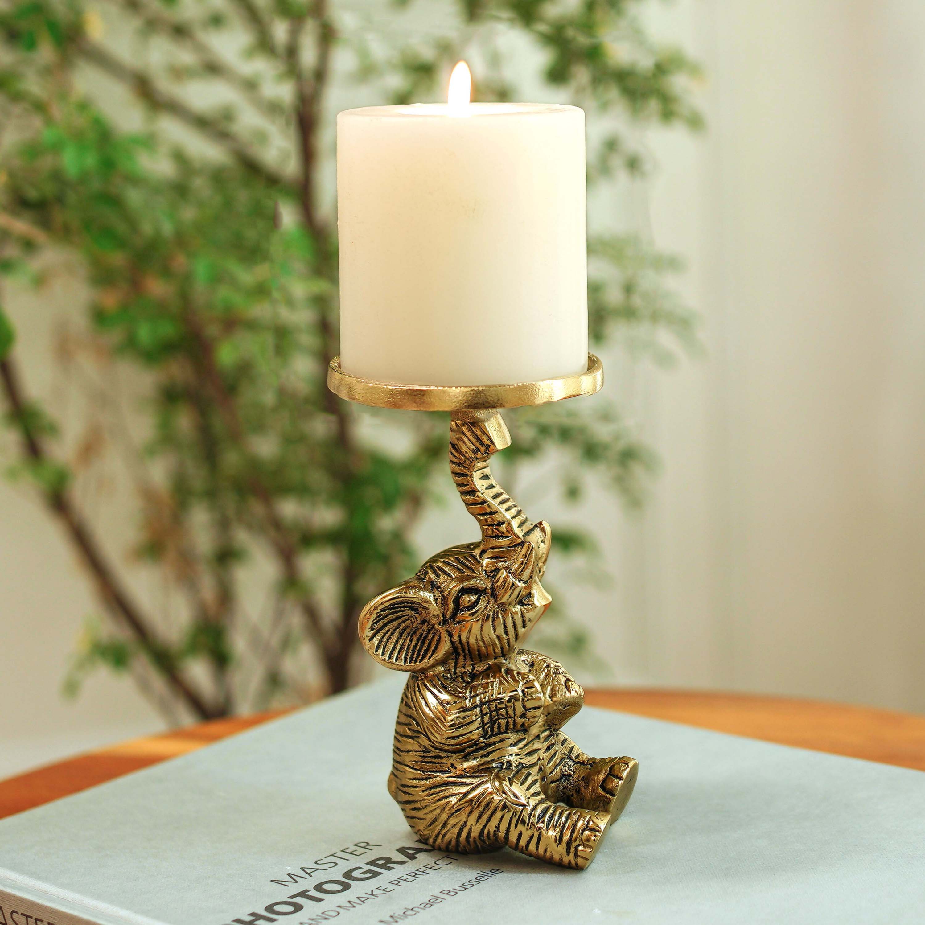 Baby Elephant & Candle Gift Set