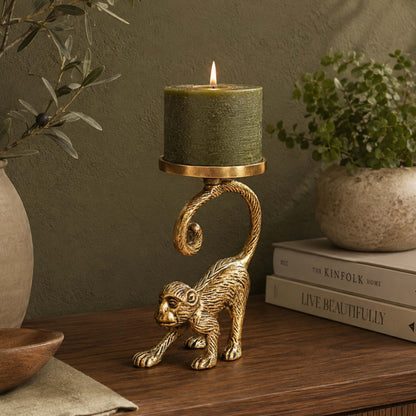 Monkey Candle Holder