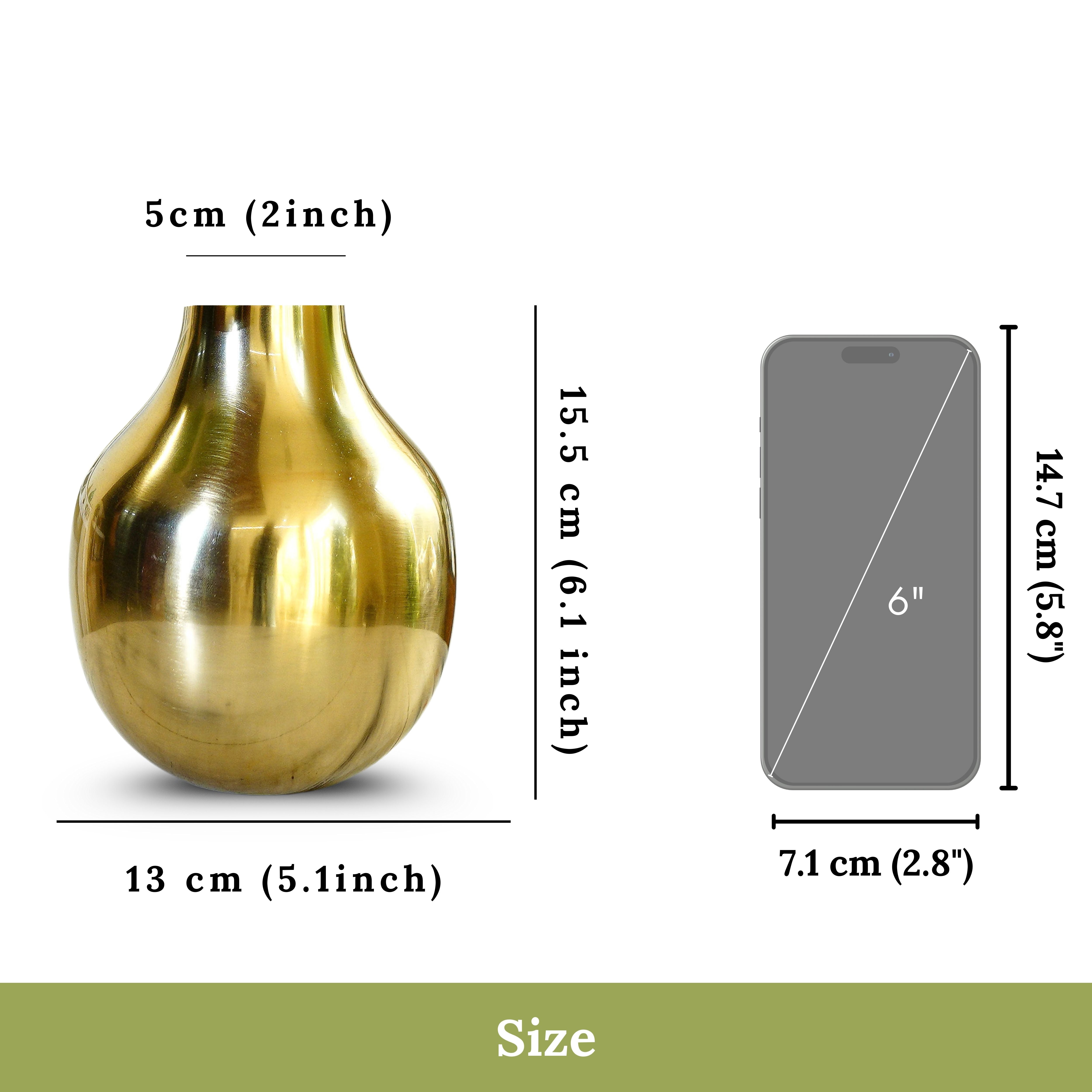 Metal Vase, Birthday Gift, Mother's day Present