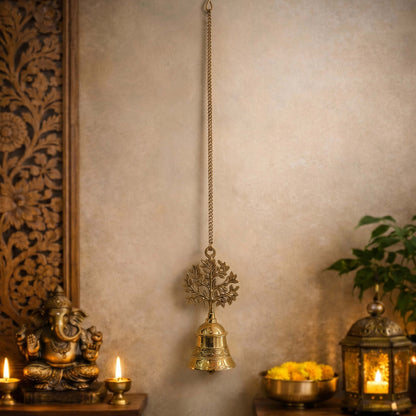 Pure Brass Kalpvriksha Hanging Bell