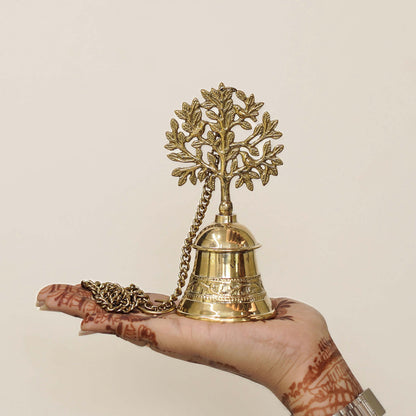 Pure Brass Kalpvriksha Hanging Bell