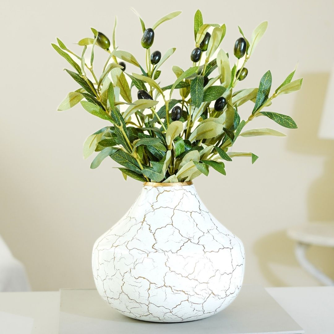 Metal Vase, Birthday Gift, Mother's day gift Present 