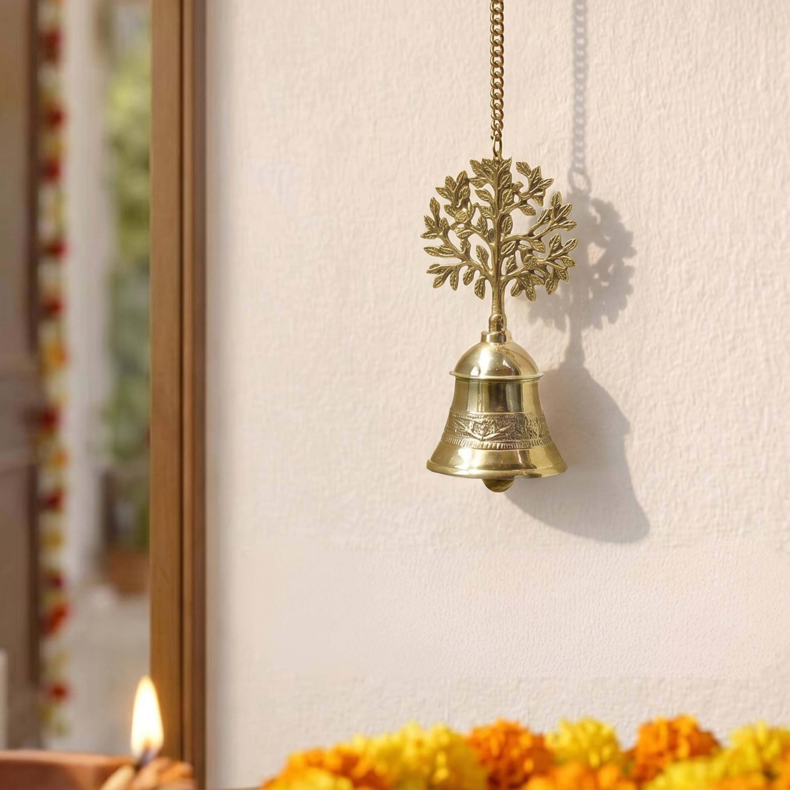 Pure Brass Kalpvriksha Hanging Bell