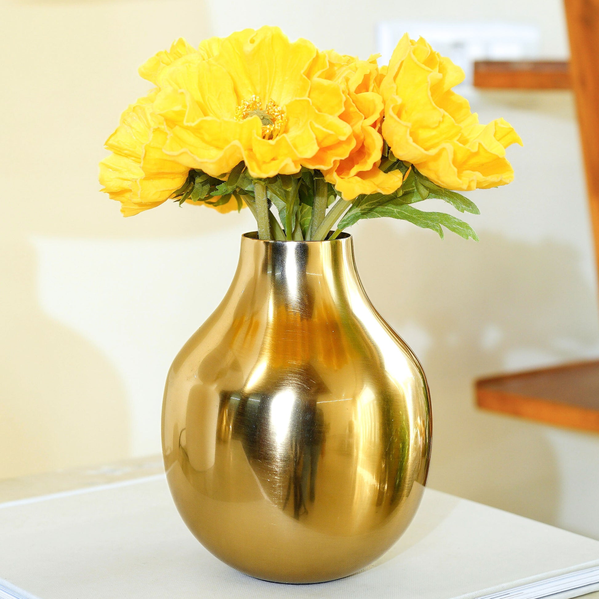 Metal Vase, Birthday Gift, Mother's day Present