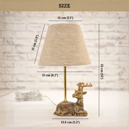 Deer Figurine Table Lamp
