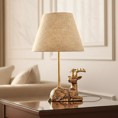 Deer Figurine Table Lamp