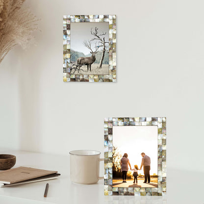 Pearl Photo Frame Black - 6x8